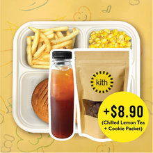 Load image into Gallery viewer, Beef Burger Kids Bento Delivery