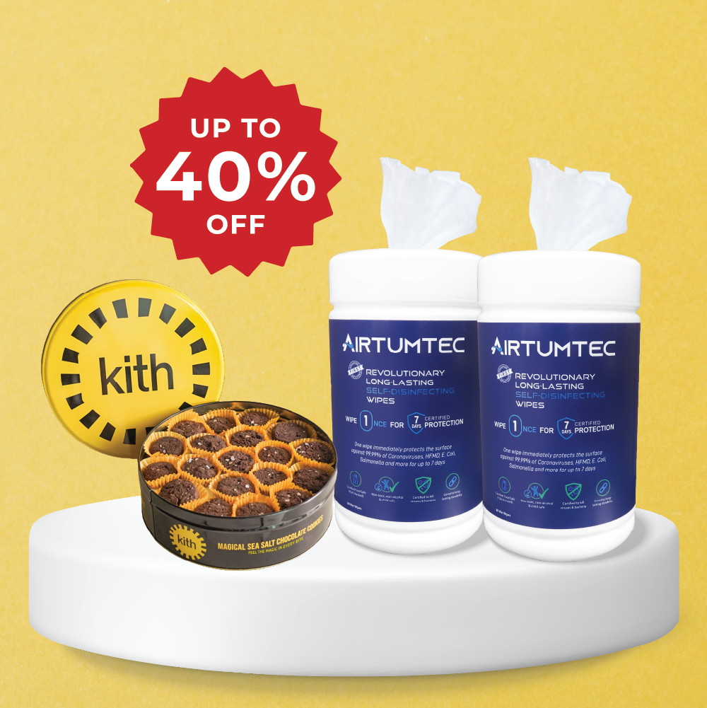 AirTumTec Wipes Bundle B with Kith Magical Tin (at 40% off)