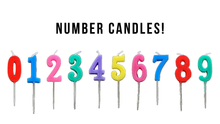 Load image into Gallery viewer, Number Candle
