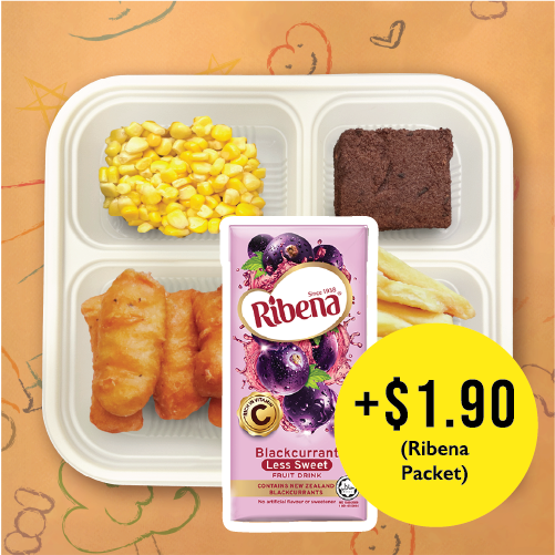 Fish Fingers & Fries Kids Bento Delivery