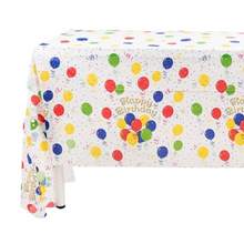 Load image into Gallery viewer, Happy Birthday Disposable Table cloth
