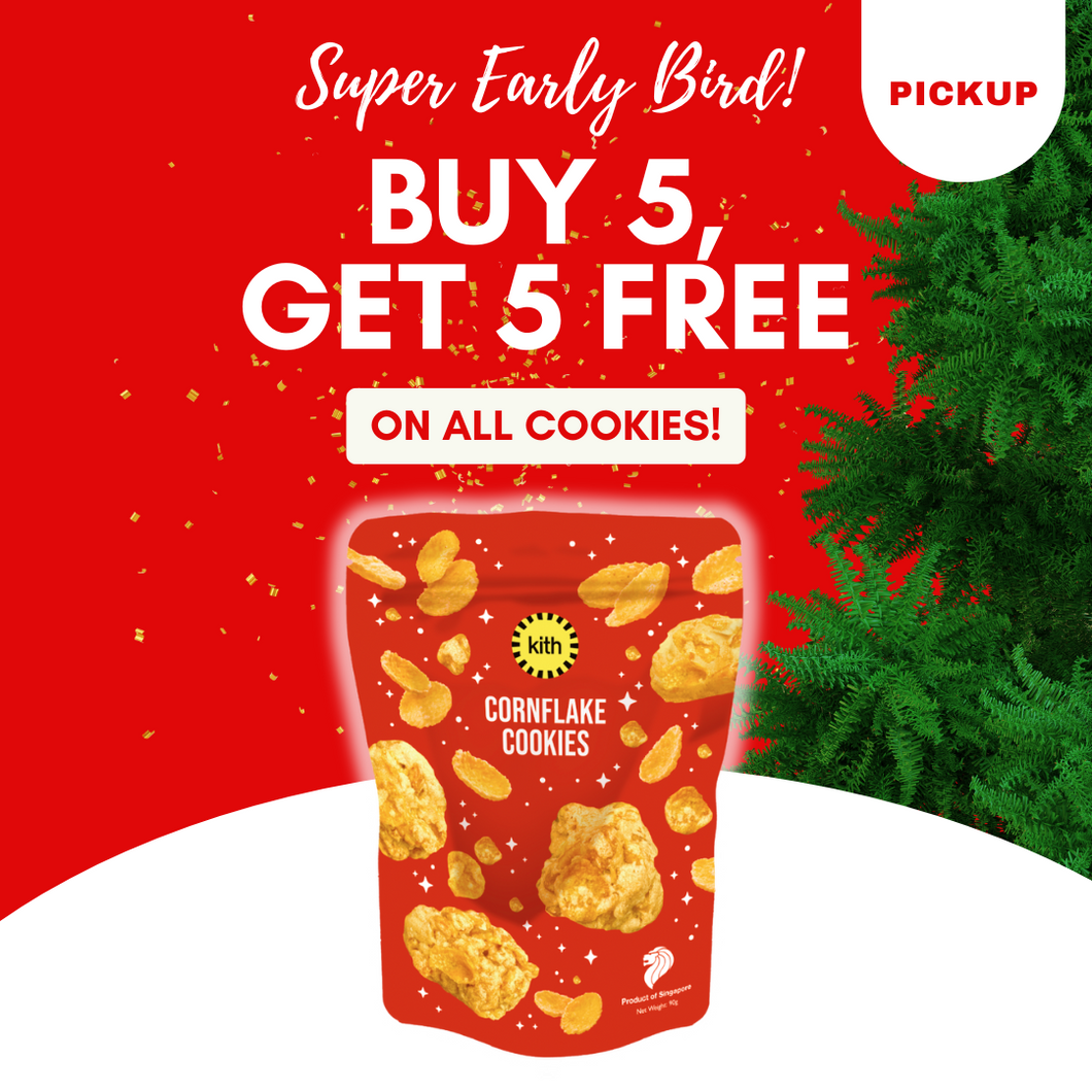 🎉 SUPER EARLY BIRD: Buy 5 Get 5 Free - Cornflake Cookie Packet (Pickup)