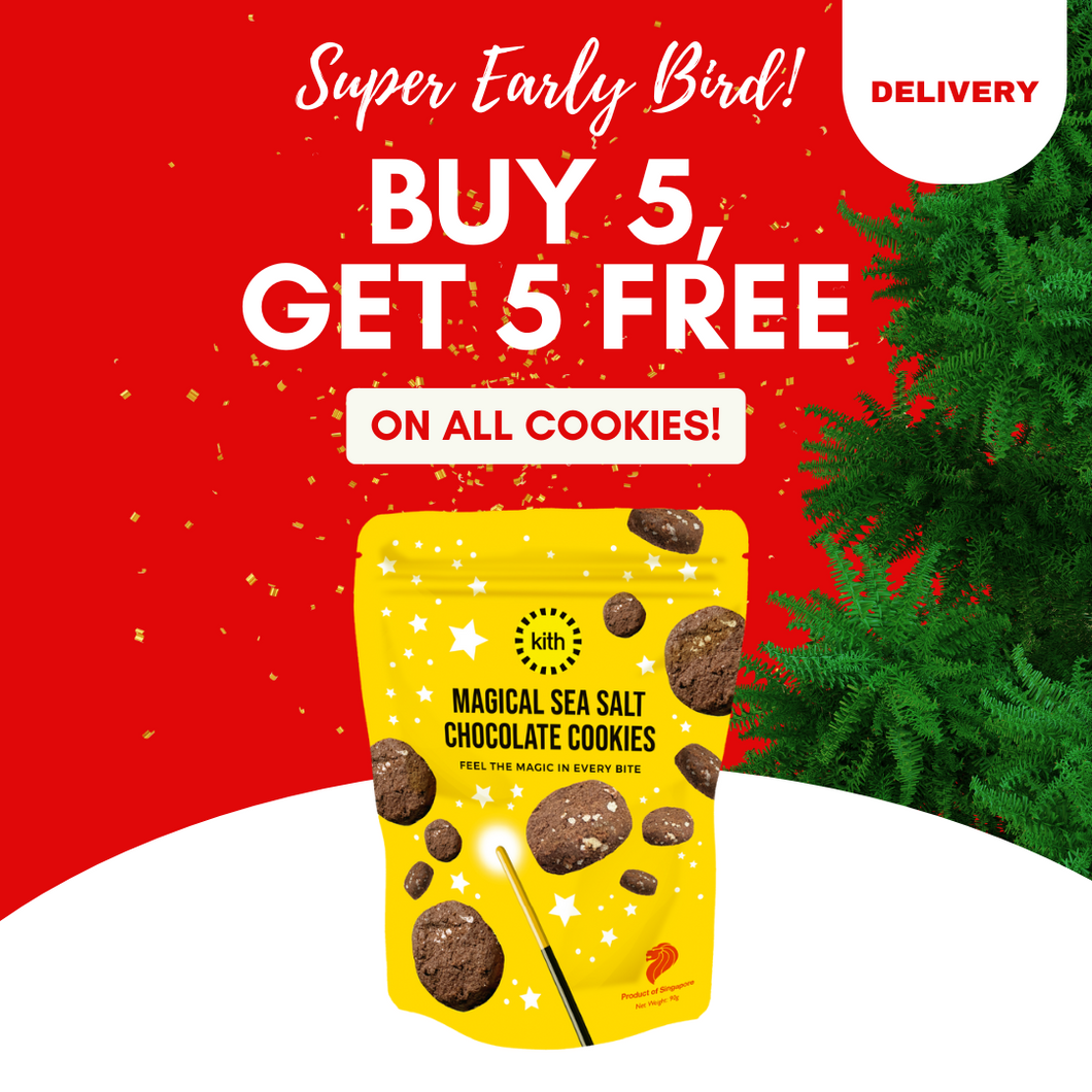 🚚 SUPER EARLY BIRD: Buy 5 Get 5 Free - Magical Sea Salt Cookie Packet (Delivery)