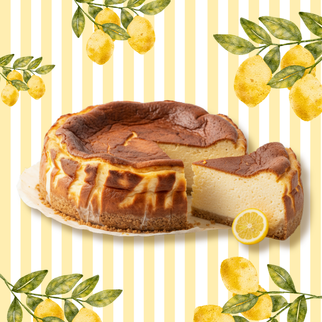 Yuzu Basque Cheesecake