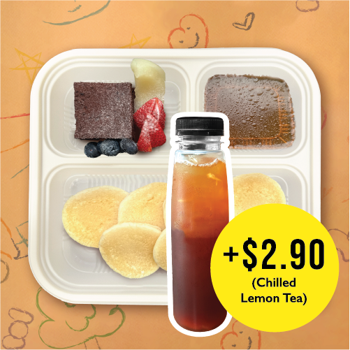 Mini Pancakes Kids Bento Delivery