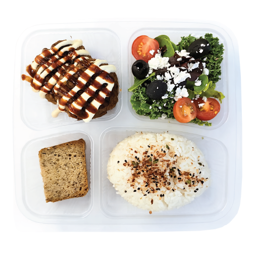 (Set C) Hamburg Steak Bento Delivery