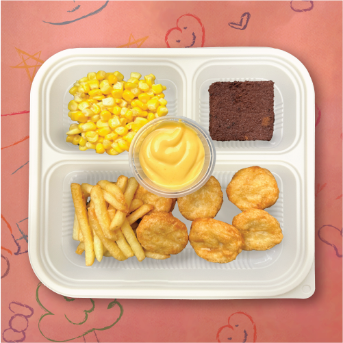 Crispy Chicken Nuggets & Fries Kids Bento Delivery – Kith Cafe