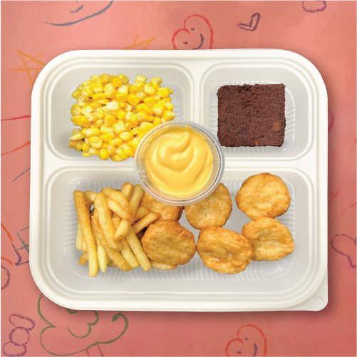 Crispy Chicken Nuggets & Fries Kids Bento Delivery