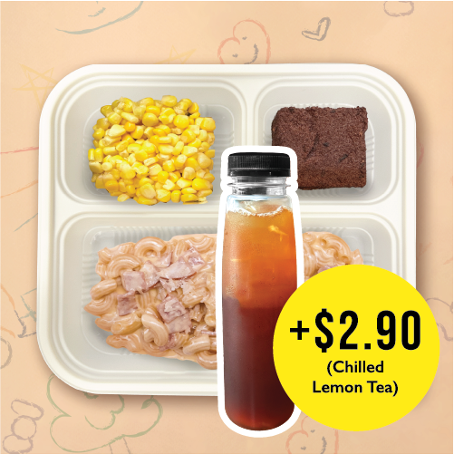 Macaroni Ham & Cheese Kids Bento