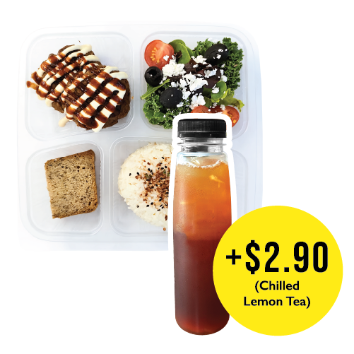 (Set C) Hamburg Steak Bento Delivery