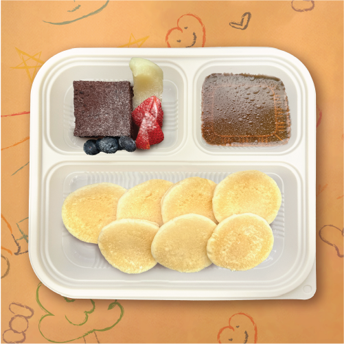 Mini Pancakes Kids Bento Delivery