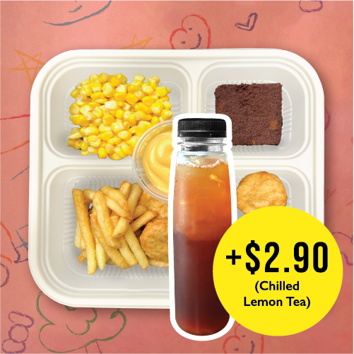 Crispy Chicken Nuggets & Fries Kids Bento