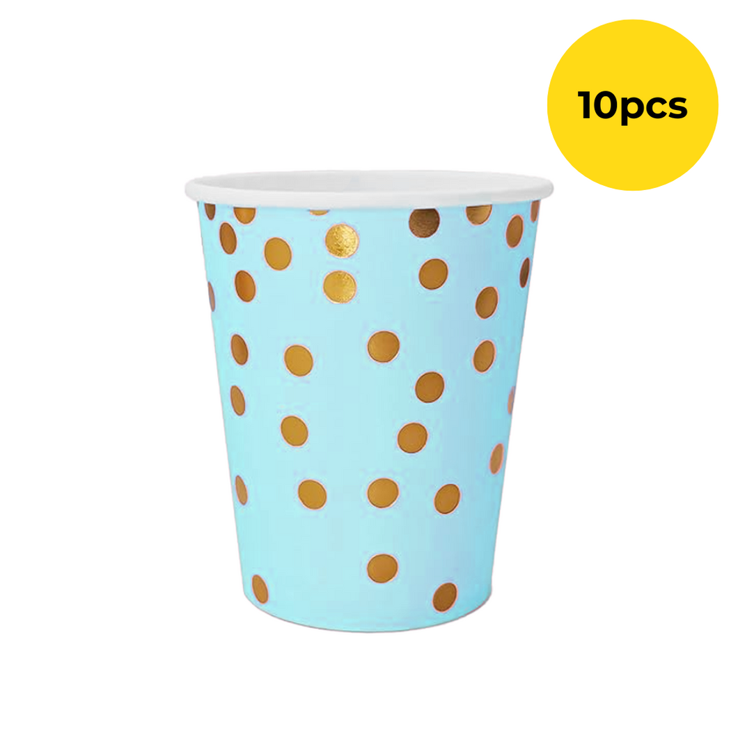 Blue theme: Disposable Paper Cups