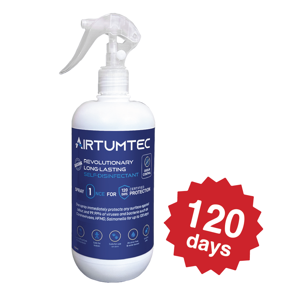 AirTumTec 120 days Self-Disinfecting Antimicrobial Spray 500ml