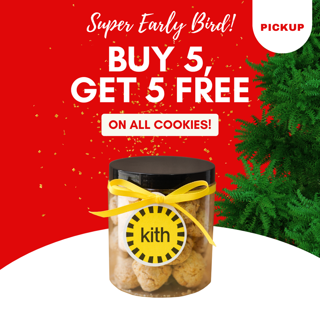 🎉 SUPER EARLY BIRD: Buy 5 Get 5 Free - Cornflake Cookie Plastic Jar (Pickup)