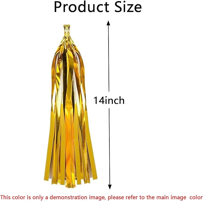 Pink Theme: Tissue Paper Tassel Garland (Mix Colour)