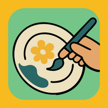 Load image into Gallery viewer, Kith Cafe plate painting workshops at millenia walk
