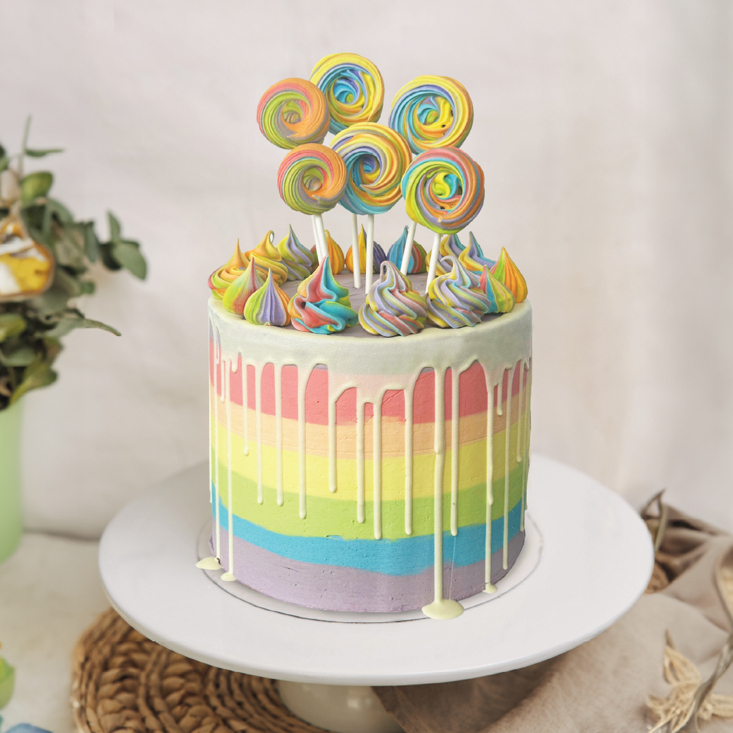 Chase the Rainbow Cake