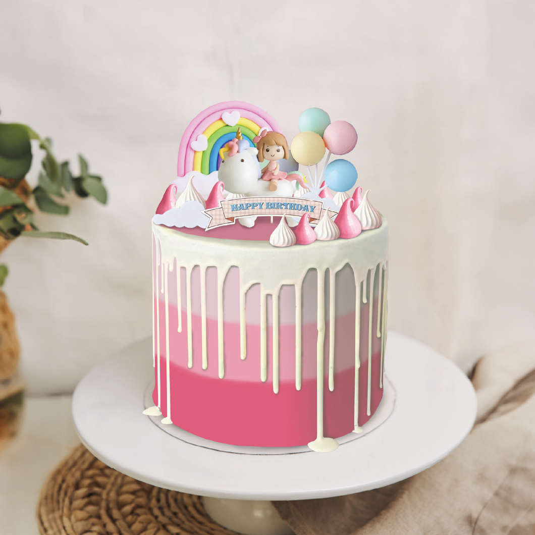 Sparkle & Shine Unicorn Cake