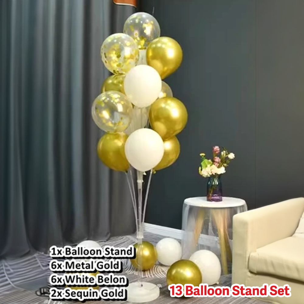 Gold theme: Balloons