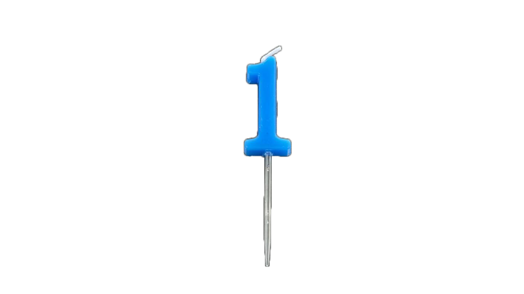 Number '1' Candle